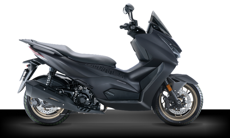 Zontes Moto Tigre Argentina - Scooter D350 con diseño elegante