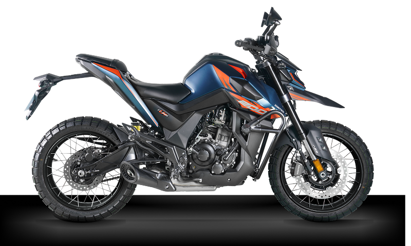Zontes Moto Tigre Argentina - Moto U200 con diseño compacto y espíritu versátil