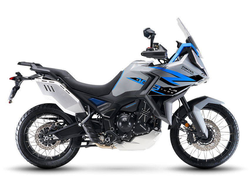 Zontes Moto Tigre Argentina - Moto 703F Adventure vista lateral izquierda