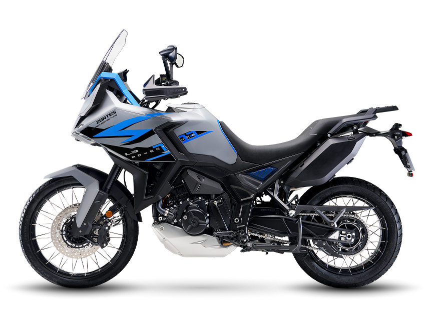 Zontes Moto Tigre Argentina - Moto 703F Adventure vista lateral derecha
