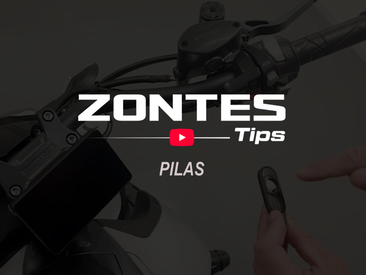 Zontes Argentina – Tips sobre cambio de pilas de la llave inteligente