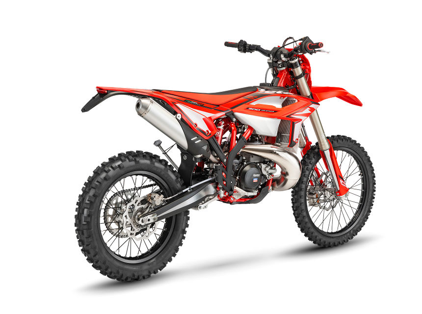 Beta Moto Tigre Argentina RR 2T 300 – Vista tres cuartos trasera