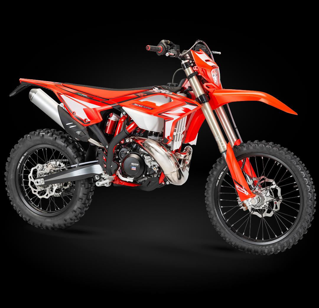 Beta Moto Tigre Argentina RR 2T 300 – Vista frontal de estudio