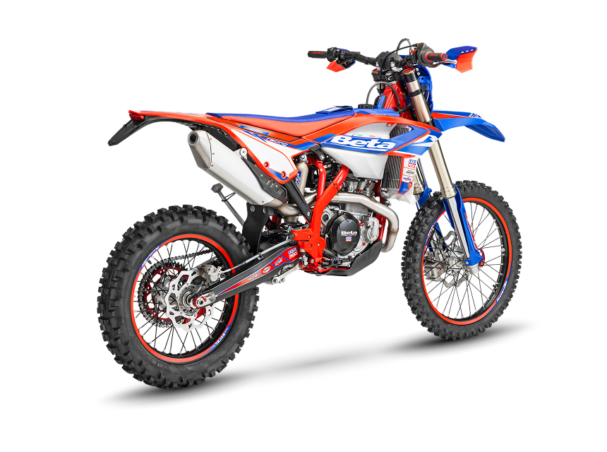 Beta Moto Tigre Argentina RR 4T 350 Racing – Vista tres cuartos trasera