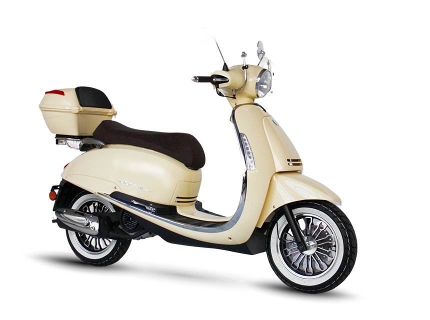 Beta Moto Tigre Argentina – Detalles de la Tempo Luxe beige