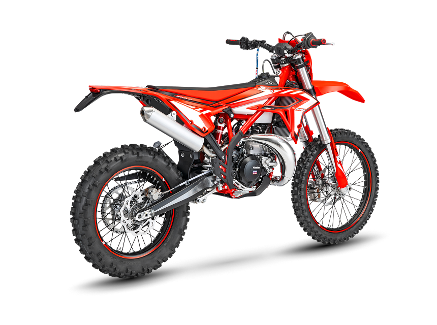 Beta Moto Tigre Argentina – Vista trasera XTRAINER 2T 300 Enduro