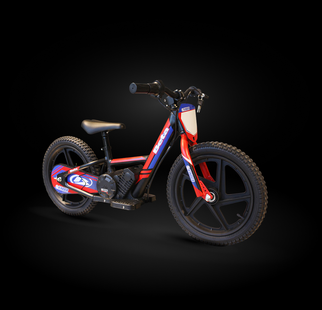 Beta Moto Tigre Argentina – Vista 3/4 de la Beta e-Kinder Big Wheel