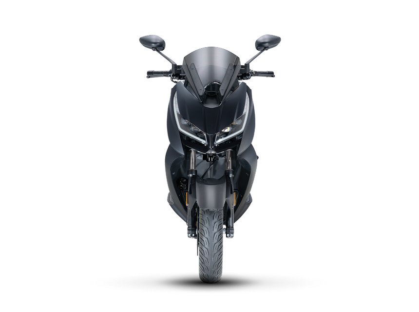 Zontes Moto Tigre Argentina – Scooter 350D visto desde el frente.