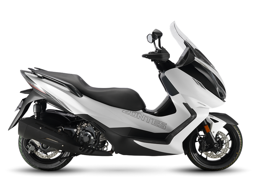 Zontes Moto Tigre Argentina – 350E – Vista lateral