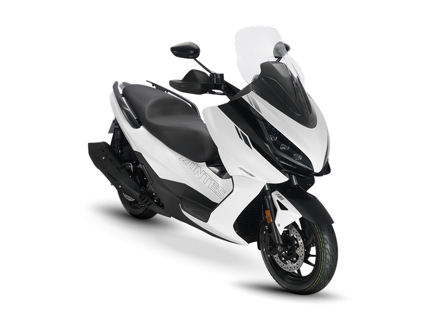 Zontes Moto Tigre Argentina – 350E – Vista 3/4 derecha