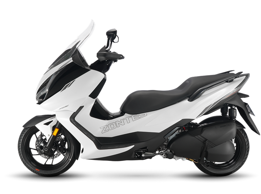 Zontes Moto Tigre Argentina – 350E – Vista lateral izquierda