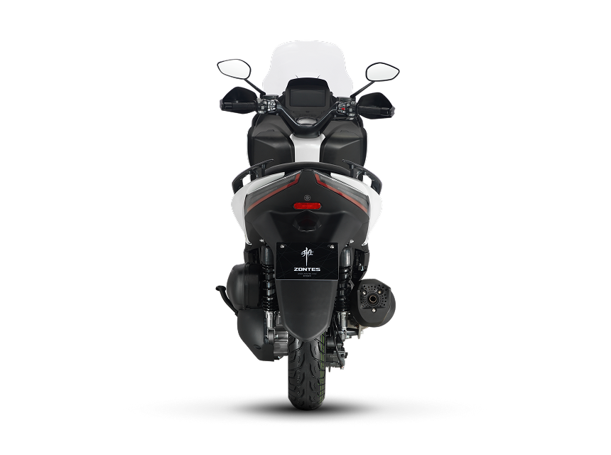 Zontes Moto Tigre Argentina – 350E – Vista posterior