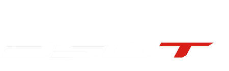 Zontes Moto Tigre Argentina - Logotipo del modelo 350T en blanco y rojo.